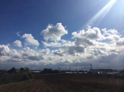 雹が降っちゃいましたね。