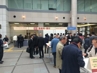 日本木工機械展ウッドエコウッド2015　縁貼機