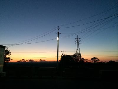 雲一つないいい天気