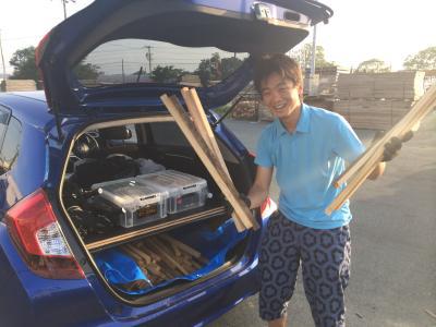 暑くなりました！