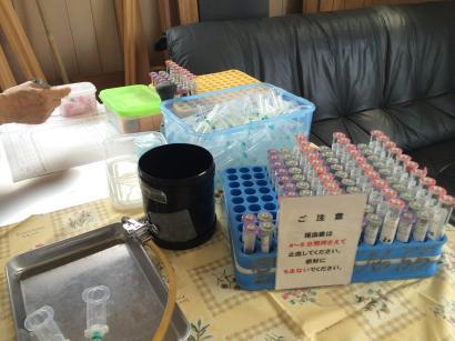 採取した血液