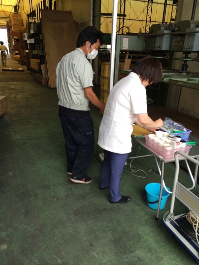 一年に一回の健康診断！