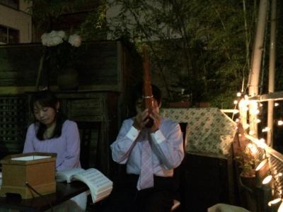 山のレストランさかたさんでホタル観賞会！