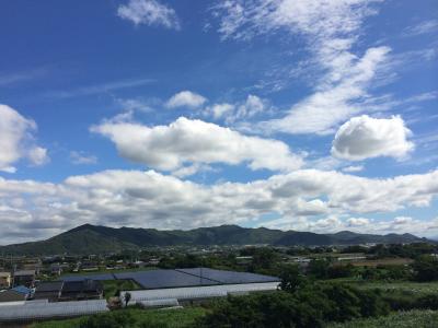 台風一過！
