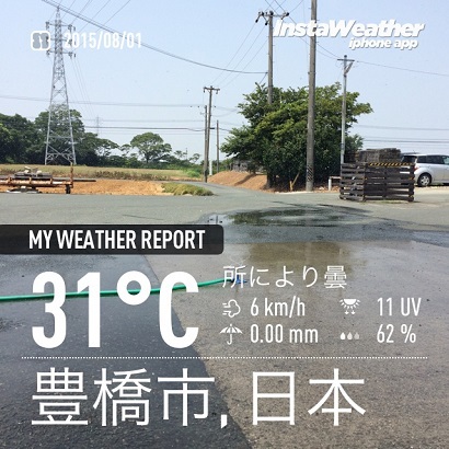 午前中の気温
