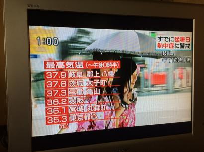 ＮＨＫ高温注意報
