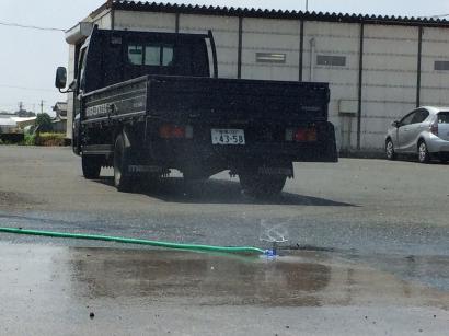 打ち水