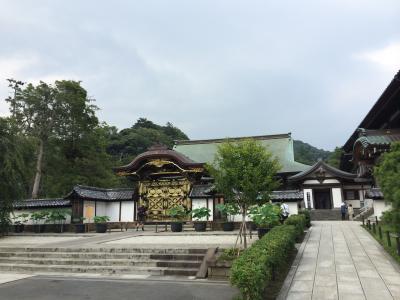 鎌倉の建長寺と蕎麦屋さん！