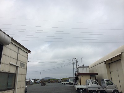 盆明けの今日