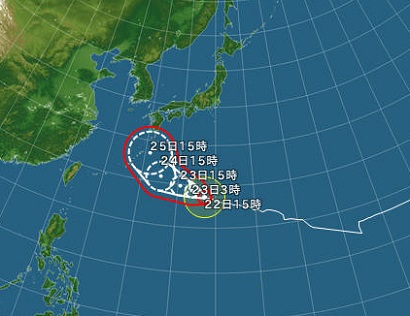 台風１２号