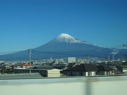東京から見た富士山