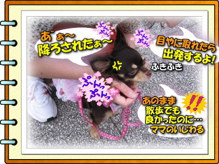 カートから降りて運動しよう!