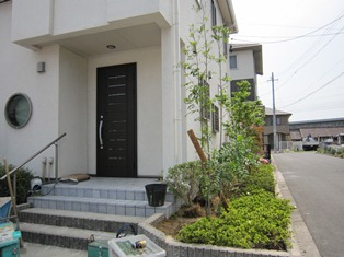 外観工事中