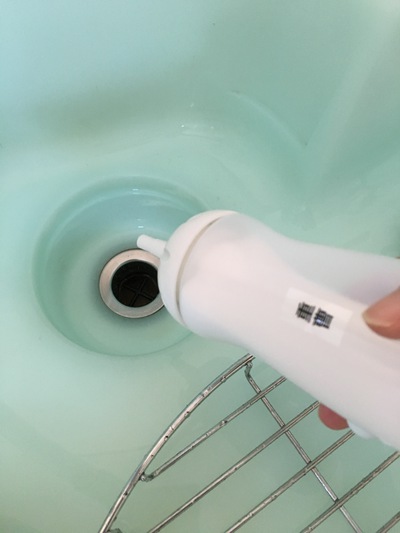 ☆重曹とクエン酸で排水口クリーニング☆ ☆重曹とクエン酸で排水口クリーニング☆