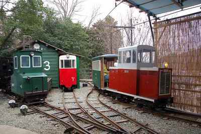 小さな庭園鉄道：大阪の桜谷軽便鉄道【2011年3月6日】