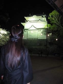 夜桜万歳