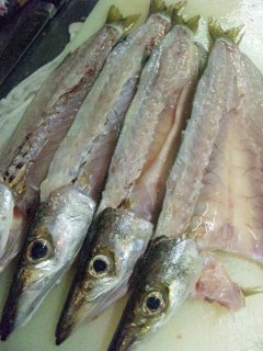 簡単クッキングその3カマスの一夜干し