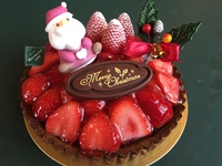 2017クリスマスケーキ(いちごのタルトノエル）