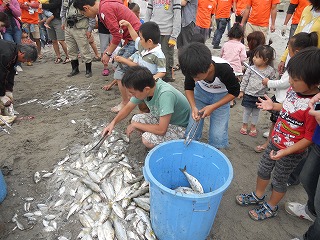 第二回地引き網大会 in 細谷