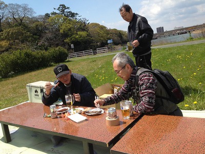 ☆町内会青年部のお花見☆ ☆町内会青年部のお花見☆