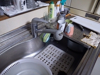 キッチン水栓　取り替えです 2017/10/11 21:35:23