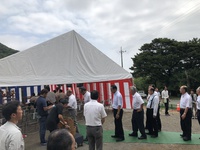 工事安全祈願祭　田原斎場　新築工事