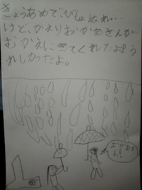 あめは　たいへんだ