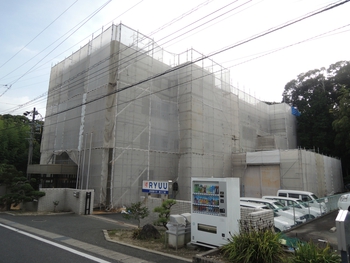工場の改修工事