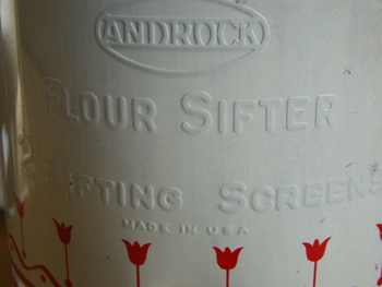 ５０’ｓ　Ｆlour sifter