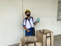 アルミ缶、ありがとうございました。