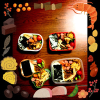 四人分のお弁当♪