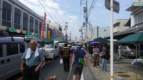 真夏の新城軽トラ市