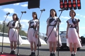 TEAM SHACHI  国歌斉唱