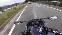 作手経由のバイク動画