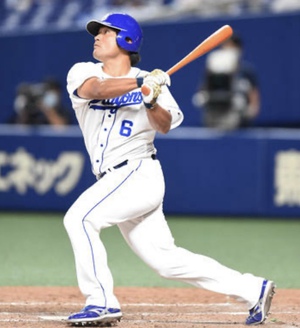 平田良介選手1000安打達成