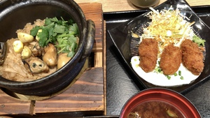 牡蠣めしカキフライ膳