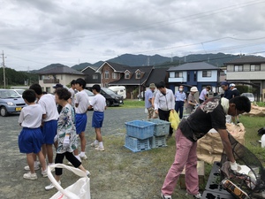 資源ごみ回収当番