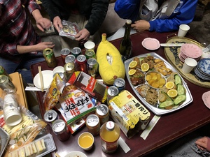 中学担任恩師宅に集う会 2017冬