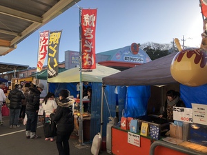 年末の魚市場
