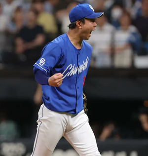 初のエスコン公式戦 ドラ快勝！