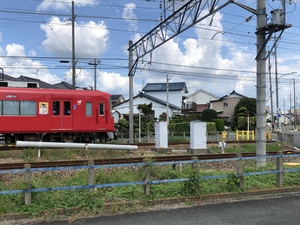名鉄 “TEAM SHACHI号” に遭遇！
