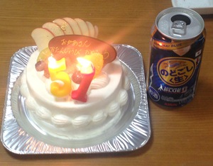 51才の誕生日祝・第２弾