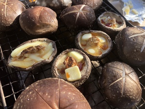 中学担任恩師宅での餅つき