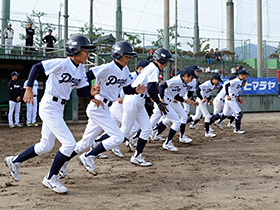 ドラゴンズジュニア 11/21練習試合（苗木公園野球場）