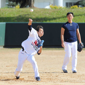 浅尾、復活へ激投