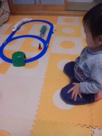 プラレールデビュー