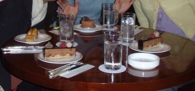 二次会はケーキセット