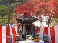 天川の洞川の山上川の祭礼