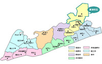 田原市内校区位置図