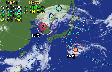 台風0907。